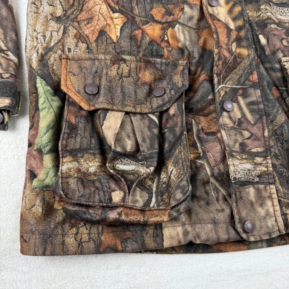 Cabelas For Kids Camouflage‎ Hunting Jacket XL Reg Advantage All Season